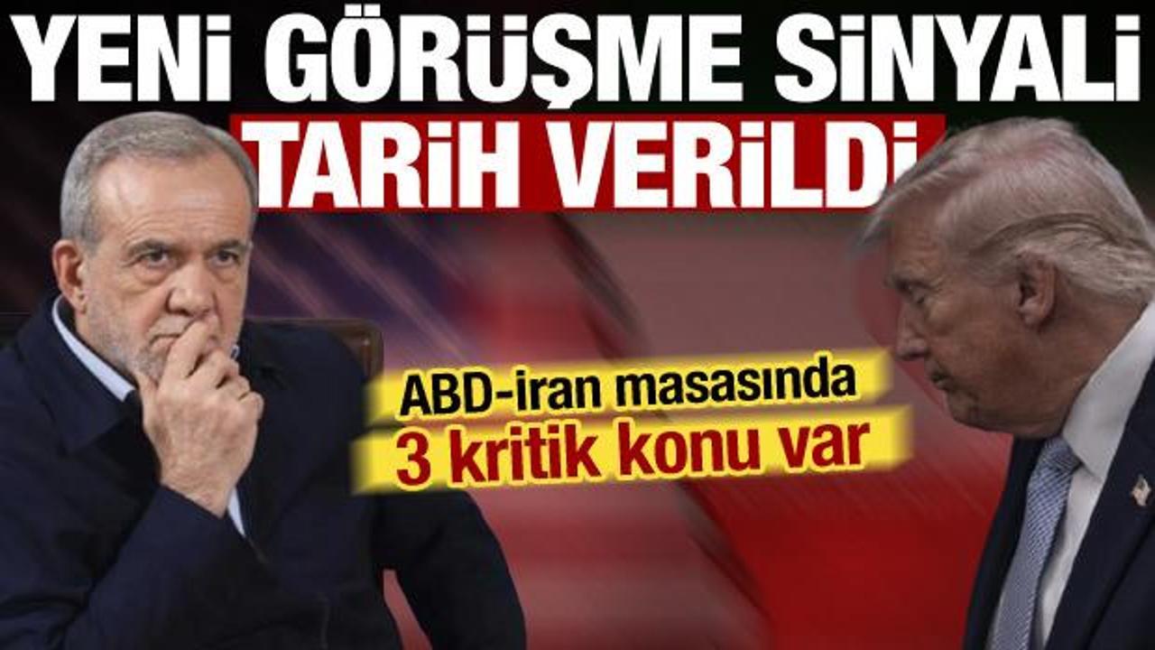 ABD&ndash;İran masasında yeni gelişme: G&ouml;r&uuml;şme sinyali geldi, 3 kritik konu var!