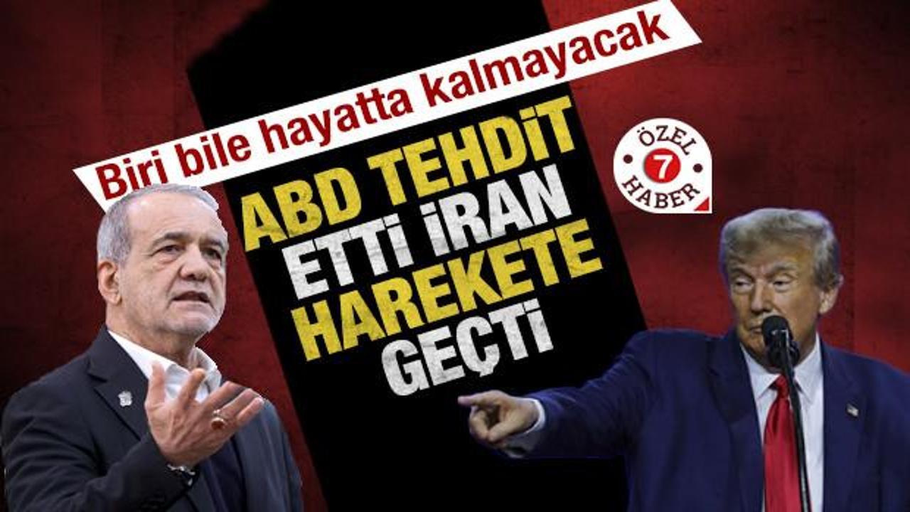 ABD tehdit etti İran harekete ge&ccedil;ti: Tek bir ABD ve İsrail askeri hayatta kalmayacak