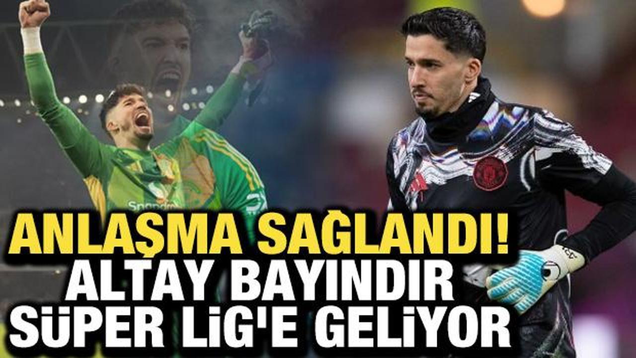Anlaşma sağlandı! Altay Bayındır, S&uuml;per Lig'e geliyor