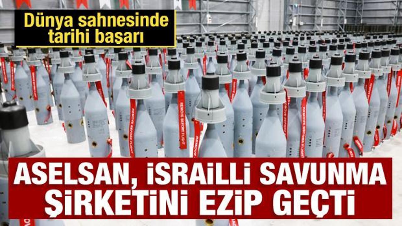ASELSAN, İsrailli savunma şirketini ezip ge&ccedil;ti! D&uuml;nya sahnesinde tarihi başarı