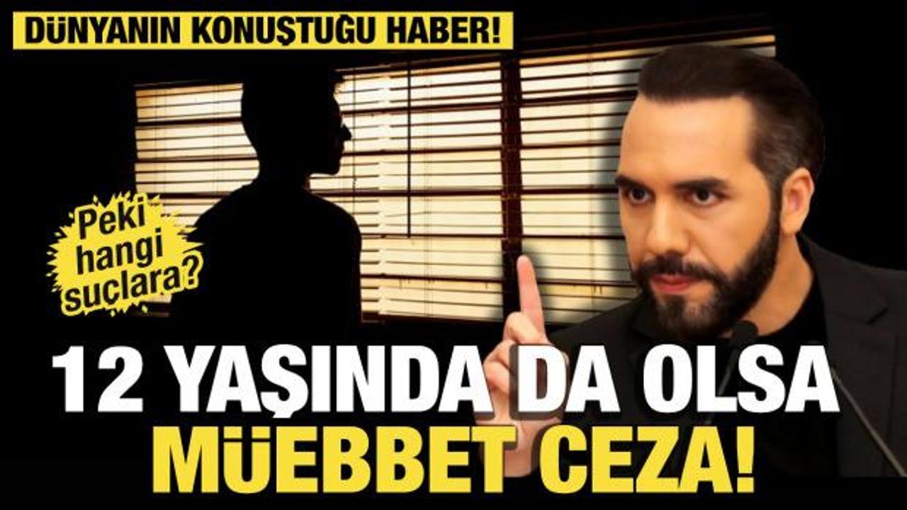 El Salvador&rsquo;dan d&uuml;nyanın tepkisini &ccedil;eken karar: 12 yaş &uuml;stt&uuml; su&ccedil;lulara m&uuml;ebbet