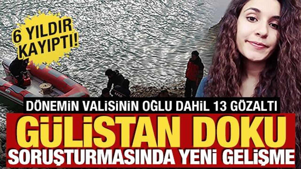 6 yıldır kayıptı! Gülistan Doku soruşturmasında yeni gelişme: 13 şüpheliye gözaltı 6 yıldır kayıptı! Gülistan Doku soruşturmasında yeni gelişme: 13 şüpheliye gözaltı