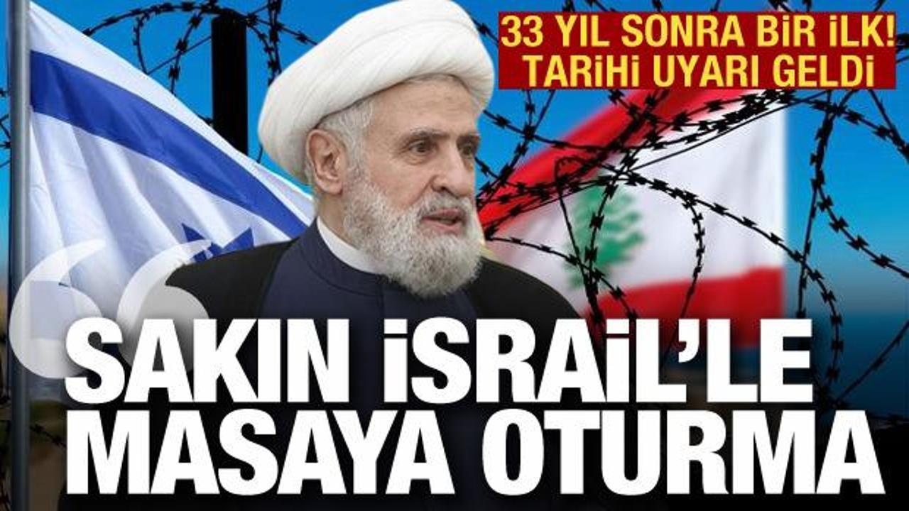 Hizbullah m&uuml;zakereyi reddediyor! L&uuml;bnan h&uuml;k&uuml;metine &ccedil;ağrı