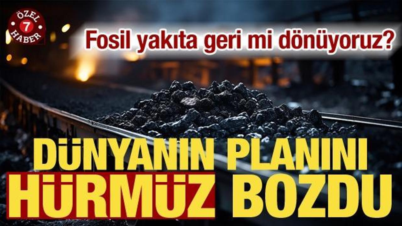 H&uuml;rm&uuml;z krizi dengeleri sarstı: D&uuml;nya fosil yakıta geri mi d&ouml;n&uuml;yor?