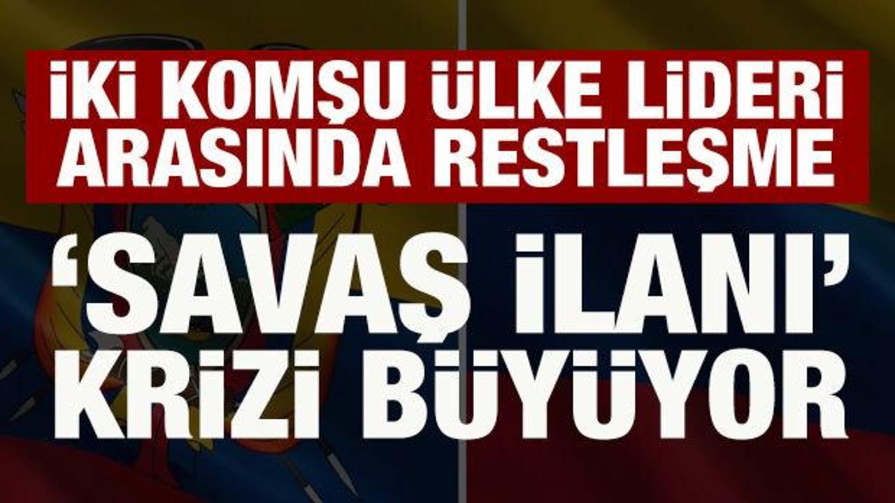 İki komşu &uuml;lke lideri arasında restleşme! 'Savaş ilanı' krizi b&uuml;y&uuml;yor