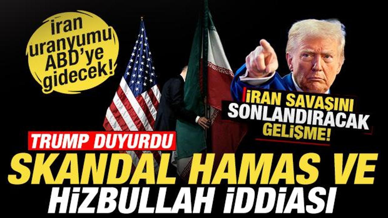 İran savaşını sonlandıracak gelişme! Trump tarih verdi! Skandal İsrail a&ccedil;ıklaması