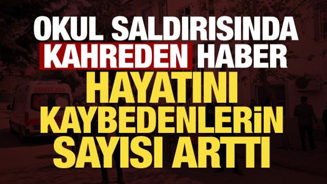 Kahramanmaraş'ta okulda silahlı saldırı: 10 &ouml;l&uuml;, 12 yaralı! Saldırgan 5 silahla gelmiş
