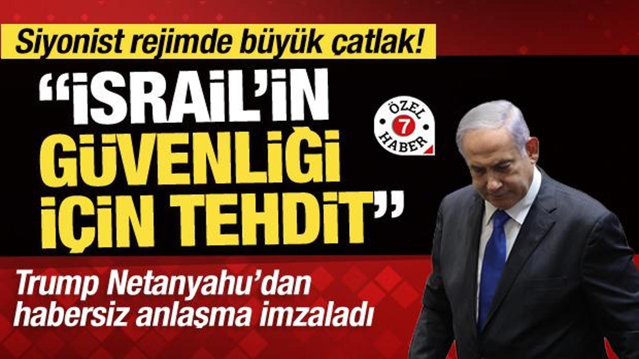 Netanyahu'ya İsrail'den sert eleştiriler: &ldquo;İsrail i&ccedil;in g&uuml;venlik tehdidi oluşturuyor&rdquo;