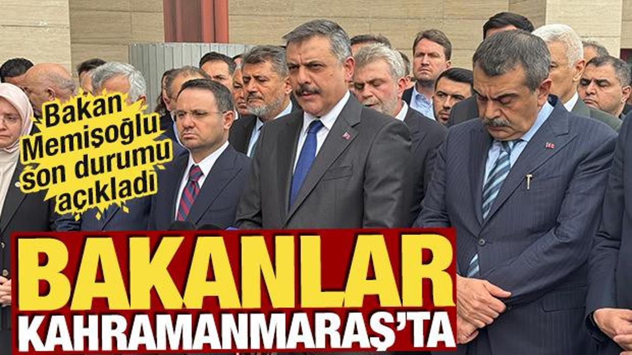 Okulda kanlı baskın! 9 &ouml;l&uuml;, 13 yaralı: 4 bakandan Kahramanmaraş'ta ortak a&ccedil;ıklama