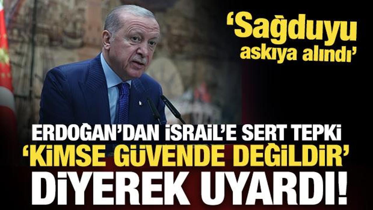Son Dakika: Başkan Erdoğan, 'kimse g&uuml;vende değildir' diyerek uyardı!