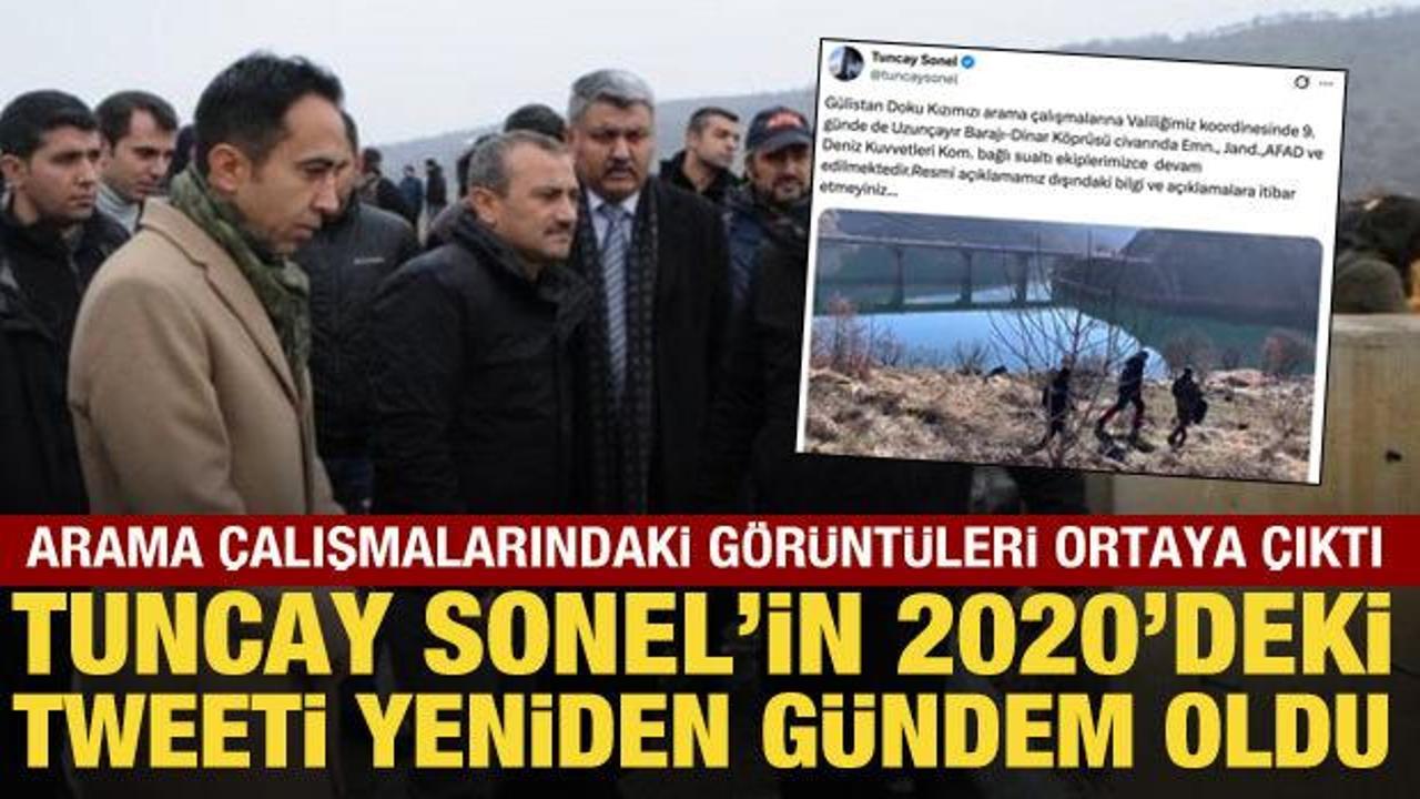 Tuncay Sonel'in 2020'deki paylaşımı ve g&ouml;r&uuml;nt&uuml;leri ortaya &ccedil;ıktı