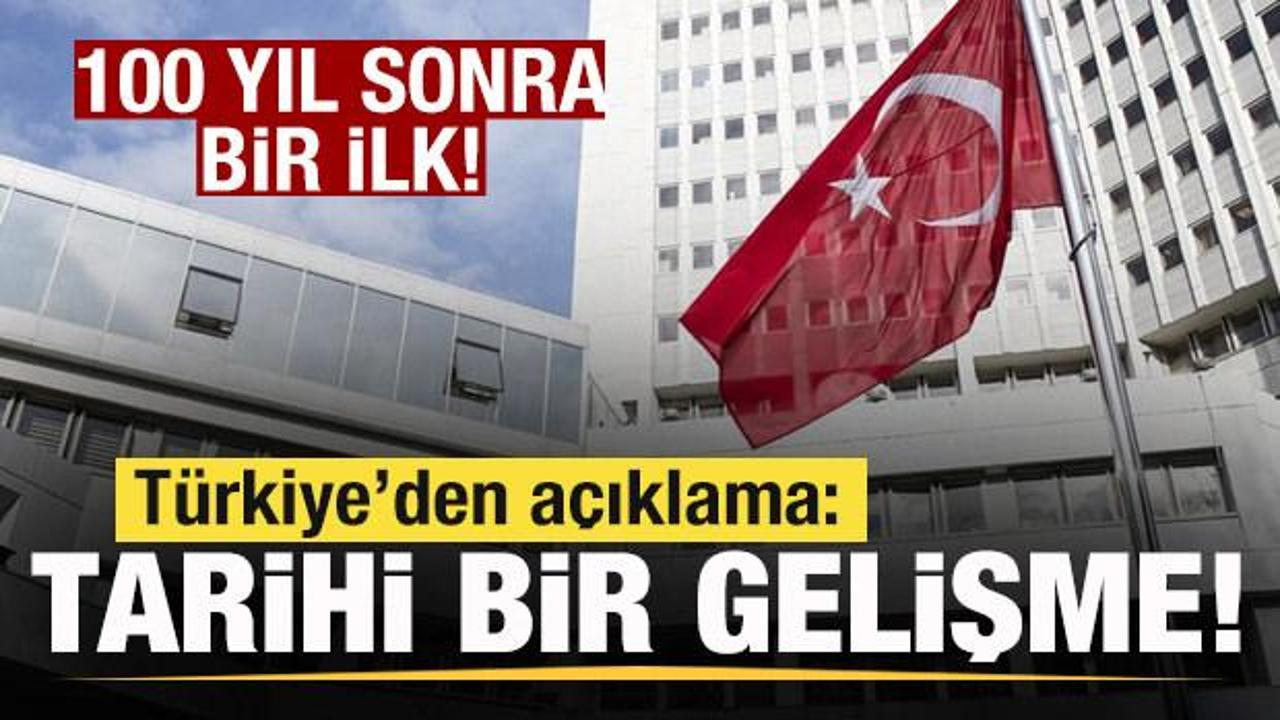 100 yıl sonra bir ilk! T&uuml;rkiye'den son dakika Kerk&uuml;k a&ccedil;ıklaması: Tarihi bir gelişme!