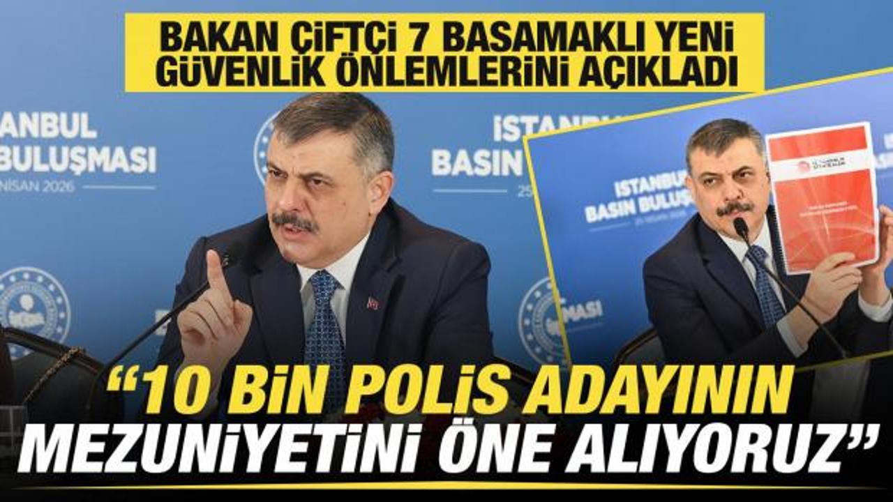 Bakan &Ccedil;ift&ccedil;i: 7 basamaklı yeni g&uuml;venlik &ouml;nlemleri devreye alınacak! 
