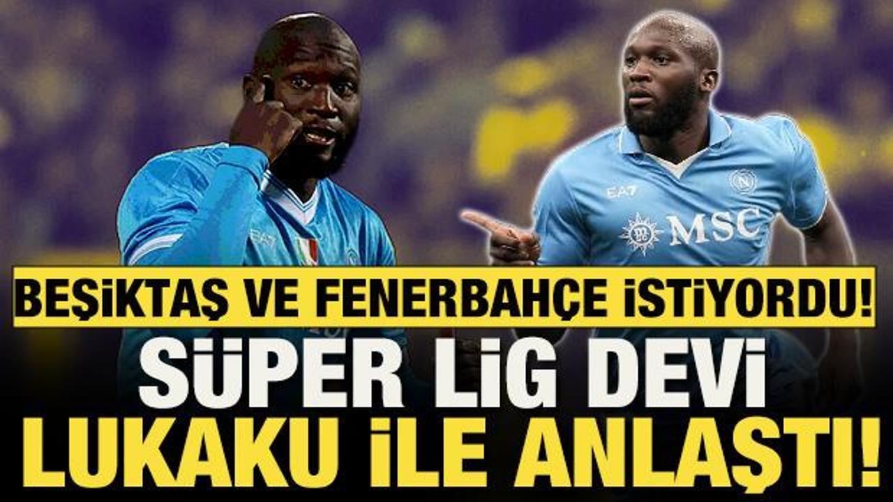 Beşiktaş ve Fenerbah&ccedil;e istiyordu! Romelu Lukaku ile anlaşmanın sağlandığı iddia edildi