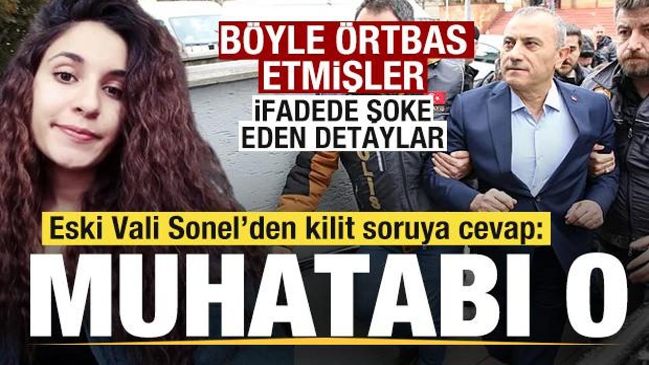 G&uuml;listan Doku cinayetini b&ouml;yle &ouml;rtbas etmişler! Eski Vali Sonel'in ifadesi ortaya &ccedil;ıktı