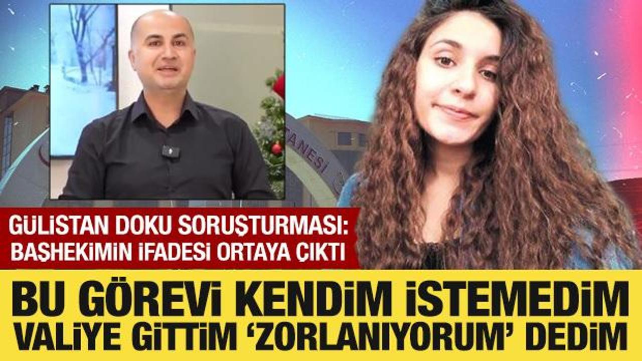 G&uuml;listan Doku soruşturması: Başhekimin ifadesi ortaya &ccedil;ıktı! Kayıtlar nasıl silindi?
