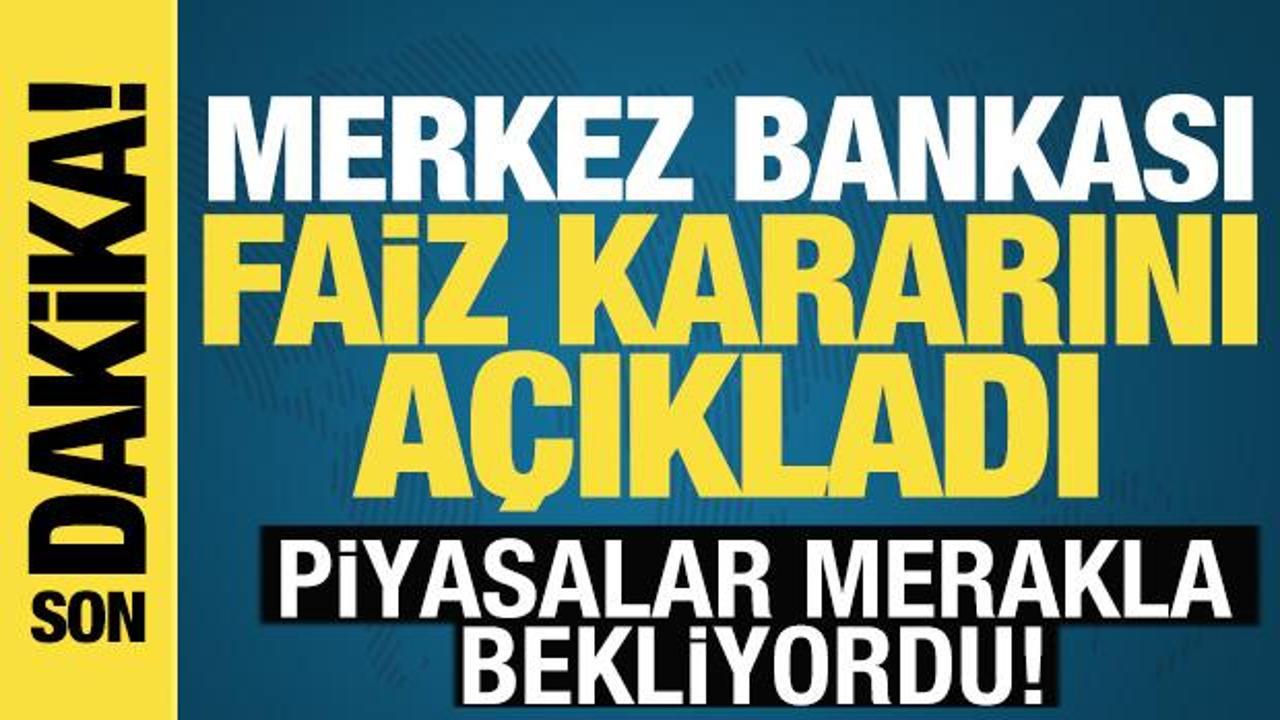 Merkez Bankası faizi y&uuml;zde 37&rsquo;de sabit tuttu