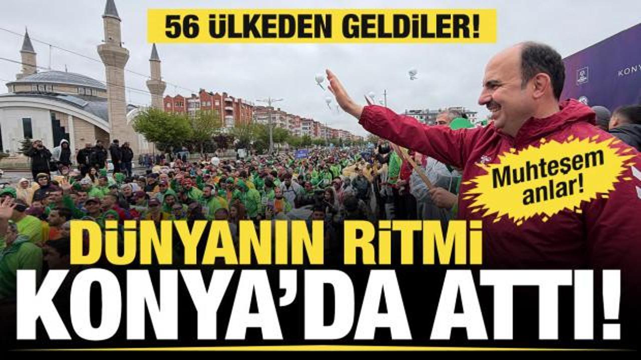 5. Uluslararası Konya Yarı Maratonu&rsquo;nda d&uuml;nyanın ritmi Konya&rsquo;da attı
