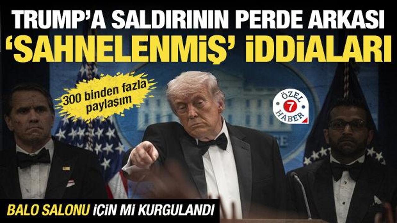 ABD&rsquo;de de komplo teorileri zirveye &ccedil;ıktı: Trump'a y&ouml;nelik saldırı "sahnelenmiş" iddiaları