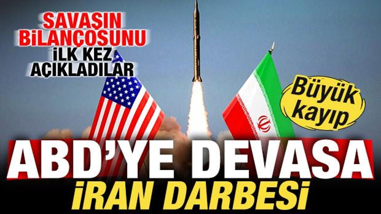 ABD'ye devasa İran darbesi! Savaşın bilan&ccedil;osunu ilk kez a&ccedil;ıkladılar! Hazinede b&uuml;y&uuml;k kayıp