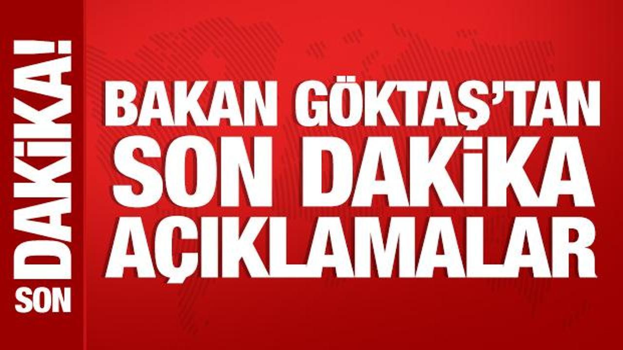 Aile ve Sosyal Hizmetler Bakanı Mahinur &Ouml;zdemir G&ouml;ktaş'tan &ouml;nemli a&ccedil;ıklamalar