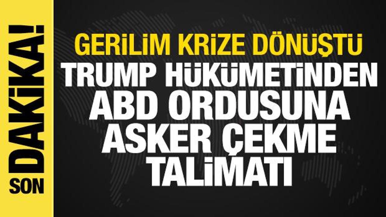 Trump hükümetinden ABD ordusuna Almanya’dan asker çekme talimatı