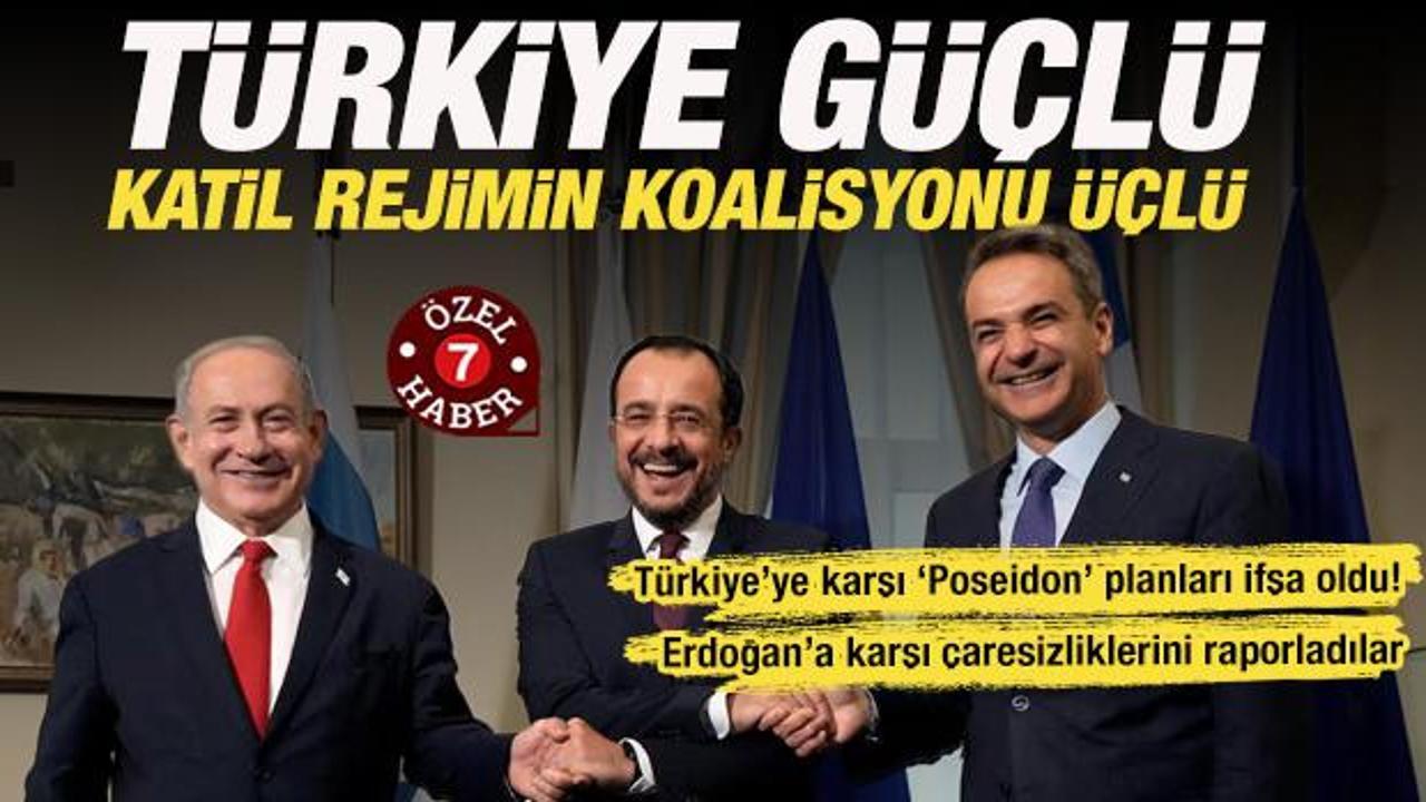 Doğu Akdeniz'de kirli ittifak! T&uuml;rkiye'ye karşı "Poseidon" planı: ABD'ye yol g&ouml;z&uuml;kt&uuml;
