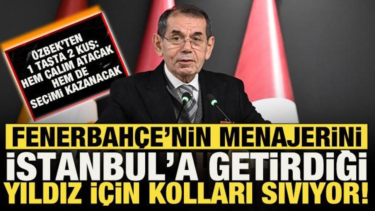 Galatasaray Fenerbah&ccedil;e'nin menajerini İstanbul'a getirdiği yıldızı istiyor! Tarihi &ccedil;alım