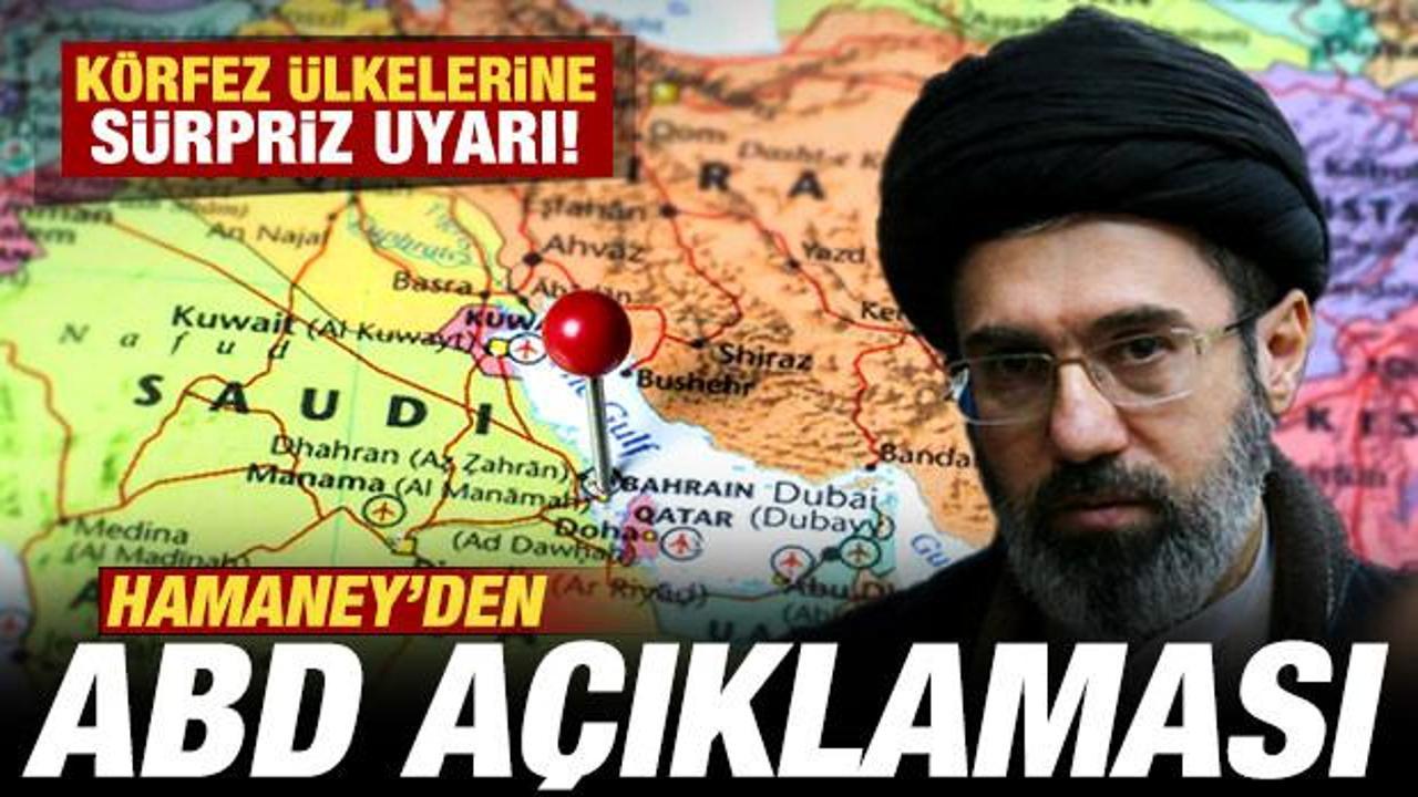 Hamaney'den son dakika ABD a&ccedil;ıklaması! K&ouml;rfez &uuml;lkelerine s&uuml;rpriz uyarı