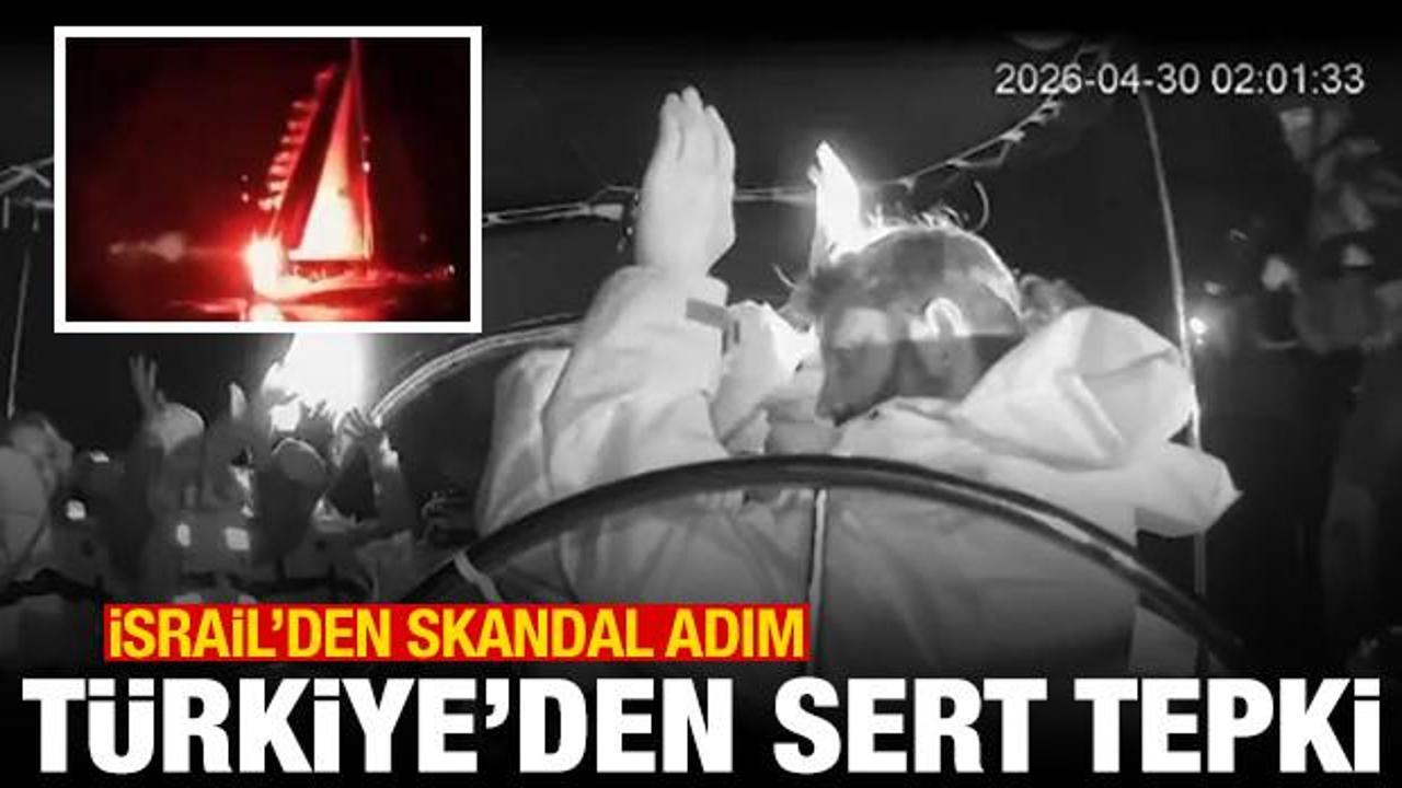 İsrail'den Sumud filosuna baskın! T&uuml;rkiye'den sert tepki