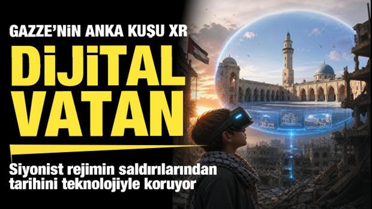 İsrail'in silmeye &ccedil;alıştığı tarih dijitalde: Gazze'nin ruhu VR teknolojisiyle yaşayacak
