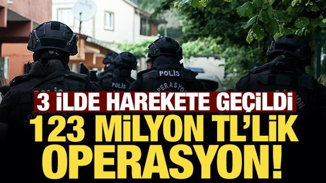 İstanbul merkezli 3 ilde eş zamanlı operasyon! 11 ş&uuml;pheli yakalandı