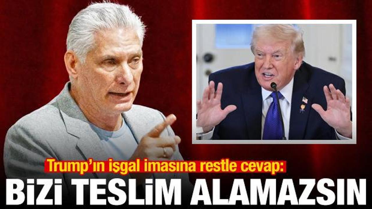 K&uuml;ba'dan Trump'ın işgal imasına cevap: Bizi teslim alamazsın