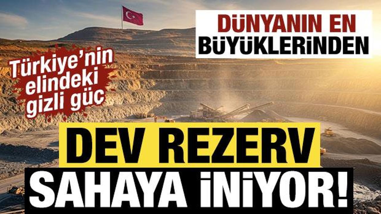 T&uuml;rkiye&rsquo;nin elindeki gizli g&uuml;&ccedil;: Dev rezerv sahaya iniyor! D&uuml;nyanın en b&uuml;y&uuml;klerinden biri