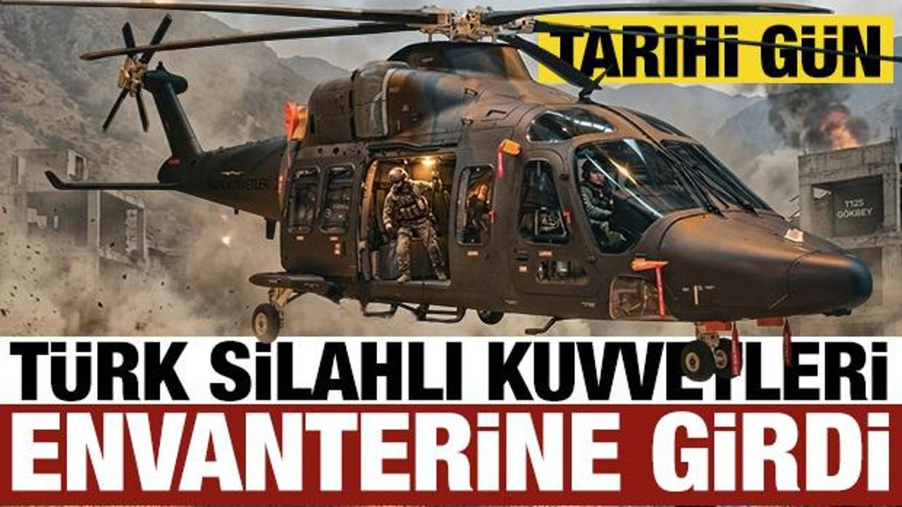TUSAŞ&rsquo;tan dev teslimat! G&Ouml;KBEY TSK envanterine girdi