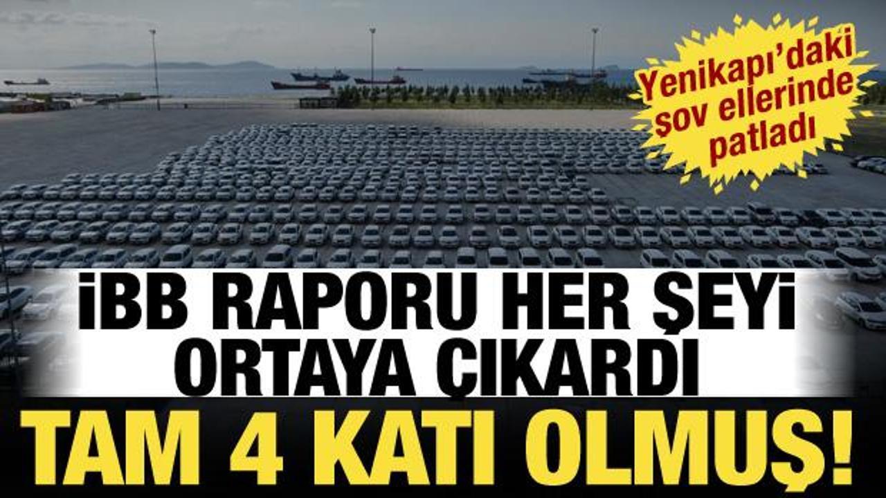 Yenikapı’da araç şovu yapmışlardı… İBB raporu gündem oldu: Tam 4 katına çıktı!