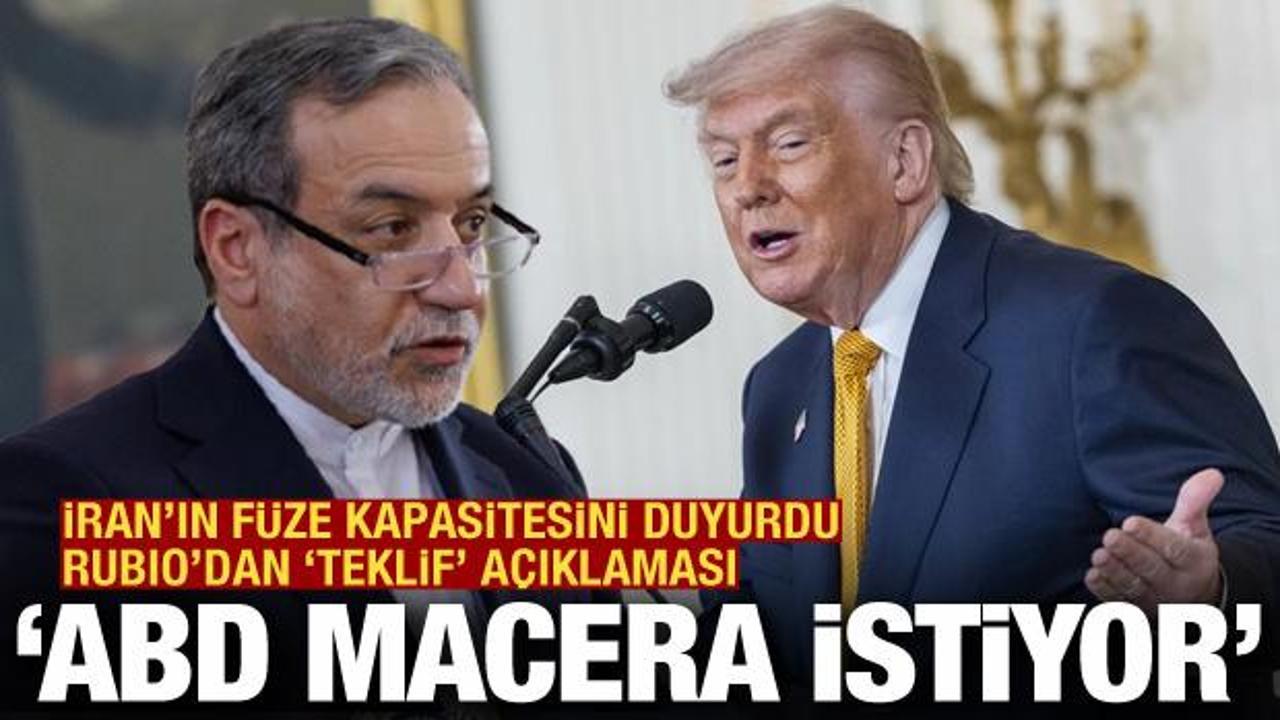 Arak&ccedil;i: ABD macera istiyor! Rubio'dan a&ccedil;ıklama: Bug&uuml;n yanıt almalıyız