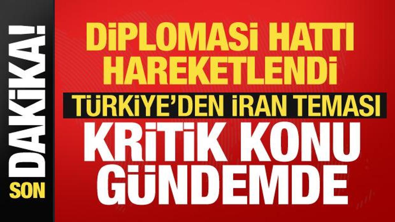 Bakan Fidan&rsquo;dan İran teması: G&uuml;ndemde ABD m&uuml;zakereleri var