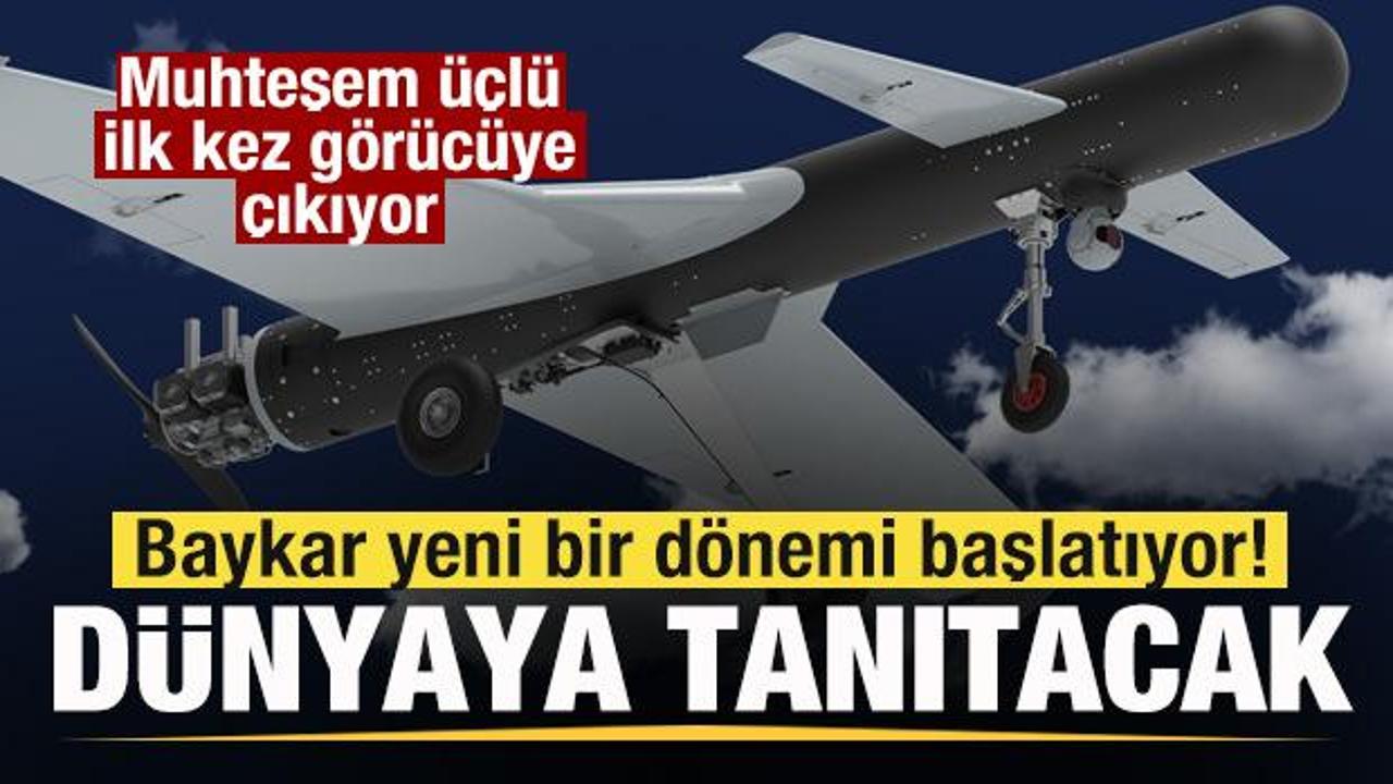 Baykar yeni bir d&ouml;nemi başlatıyor! İlk kez g&ouml;r&uuml;c&uuml;ye &ccedil;ıkıyor! D&uuml;nyaya tanıtacak