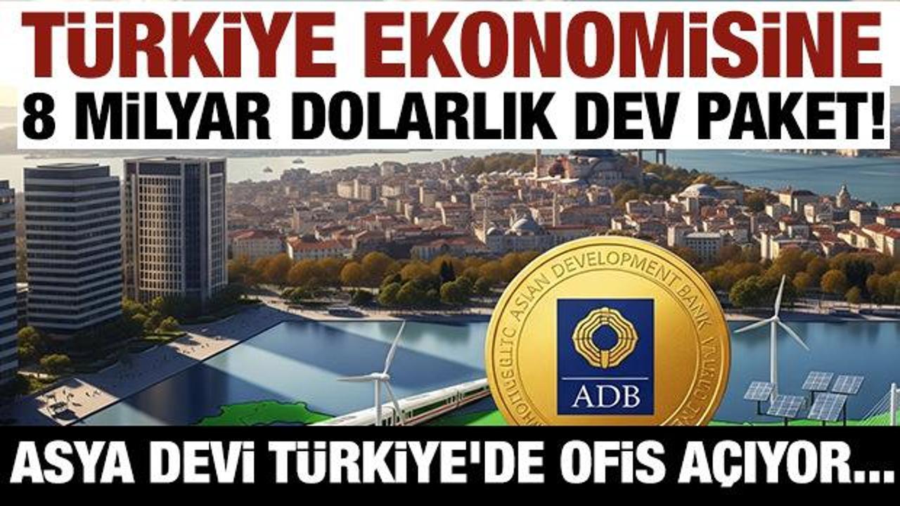 Ekonomi devinden T&uuml;rkiye kararı! Asya Kalkınma Bankası ofis a&ccedil;ıyor