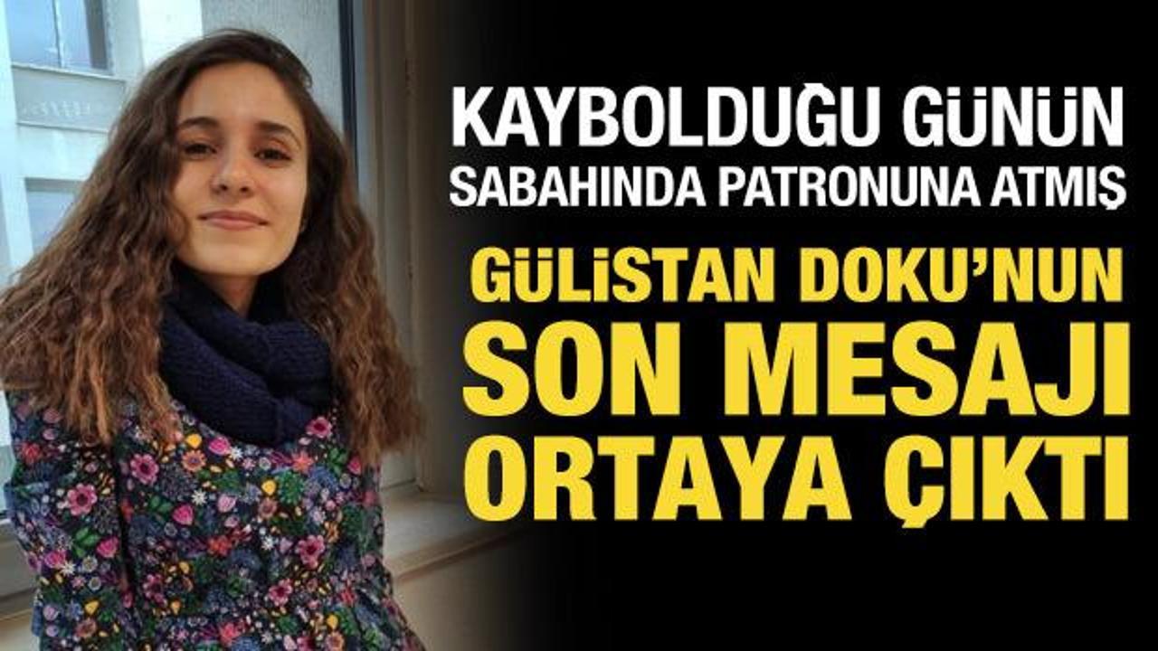 G&uuml;listan Doku'nun attığı son mesaj ortaya &ccedil;ıktı