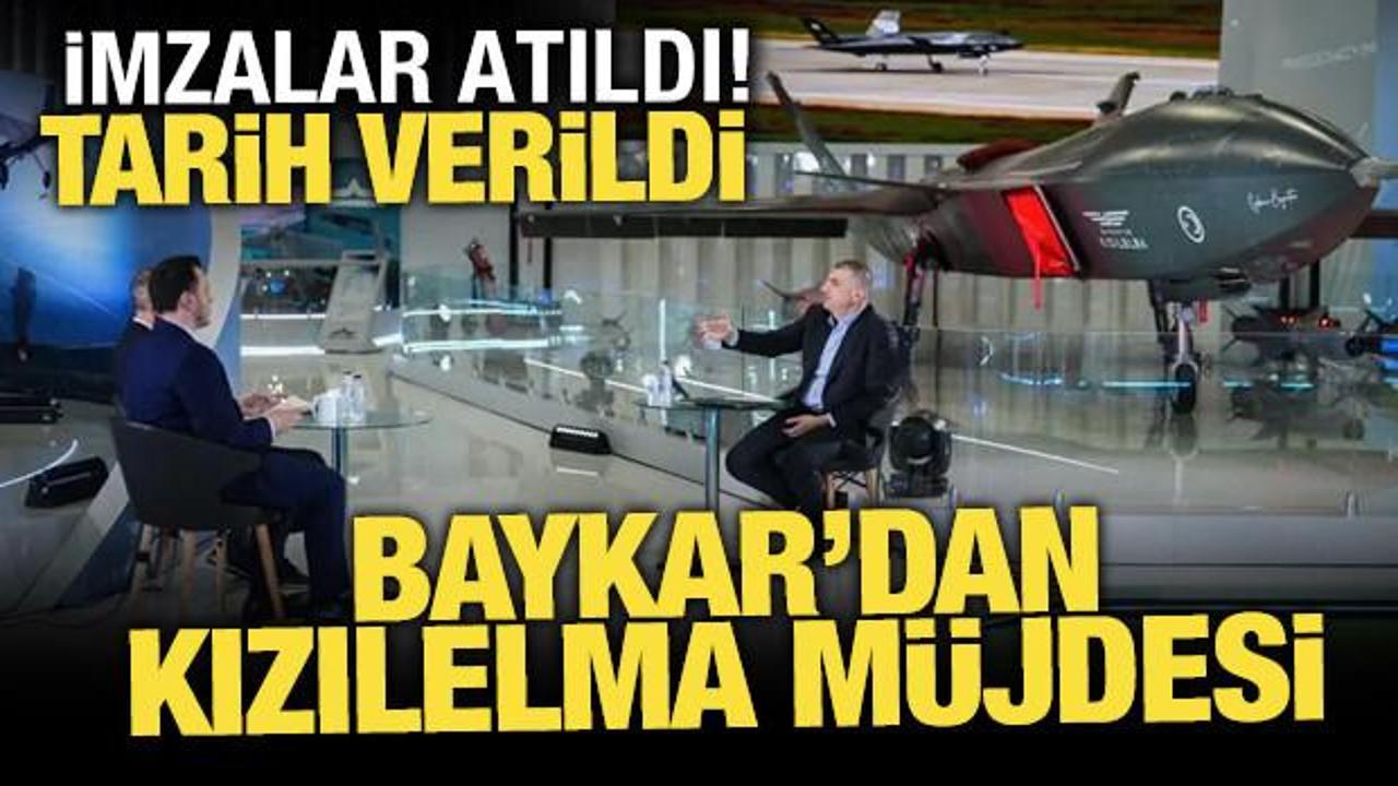 KIZILELMA i&ccedil;in seri &uuml;retim m&uuml;jdesi: İlk teslimat bu yıl! İmzalar atıldı