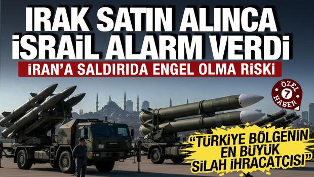 İsrail'den yeni Irak planı! T&uuml;rkiye ile f&uuml;ze anlaşması sonrası masada