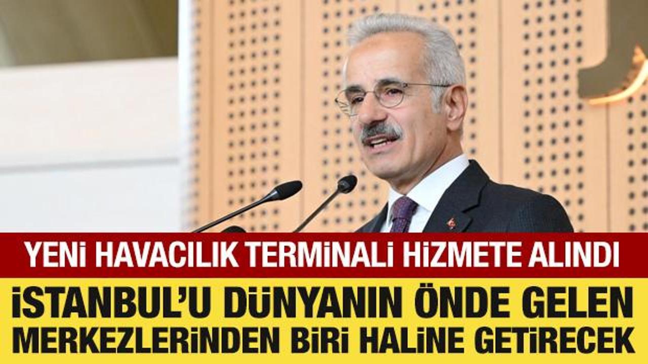 &Ouml;zel jetlerin yeni rotası İstanbul Havalimanı: Yeni havacılık terminali hizmete alındı