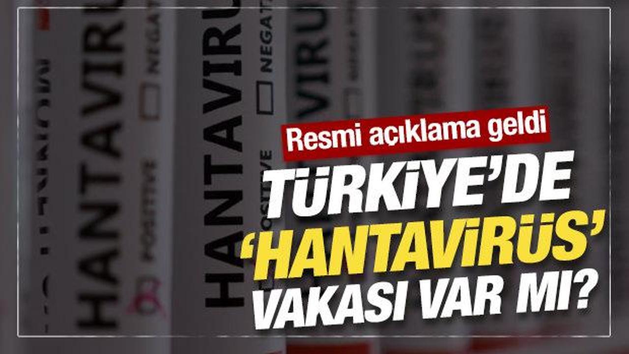 Son dakika: Bakanlıktan 'hantavir&uuml;s' a&ccedil;ıklaması: 'Tespit edilmedi'
