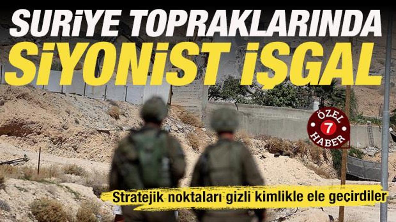 Suriye topraklarında sessiz işgal: Çifte pasaportlu İsrailliler arazileri ele geçiriyor!