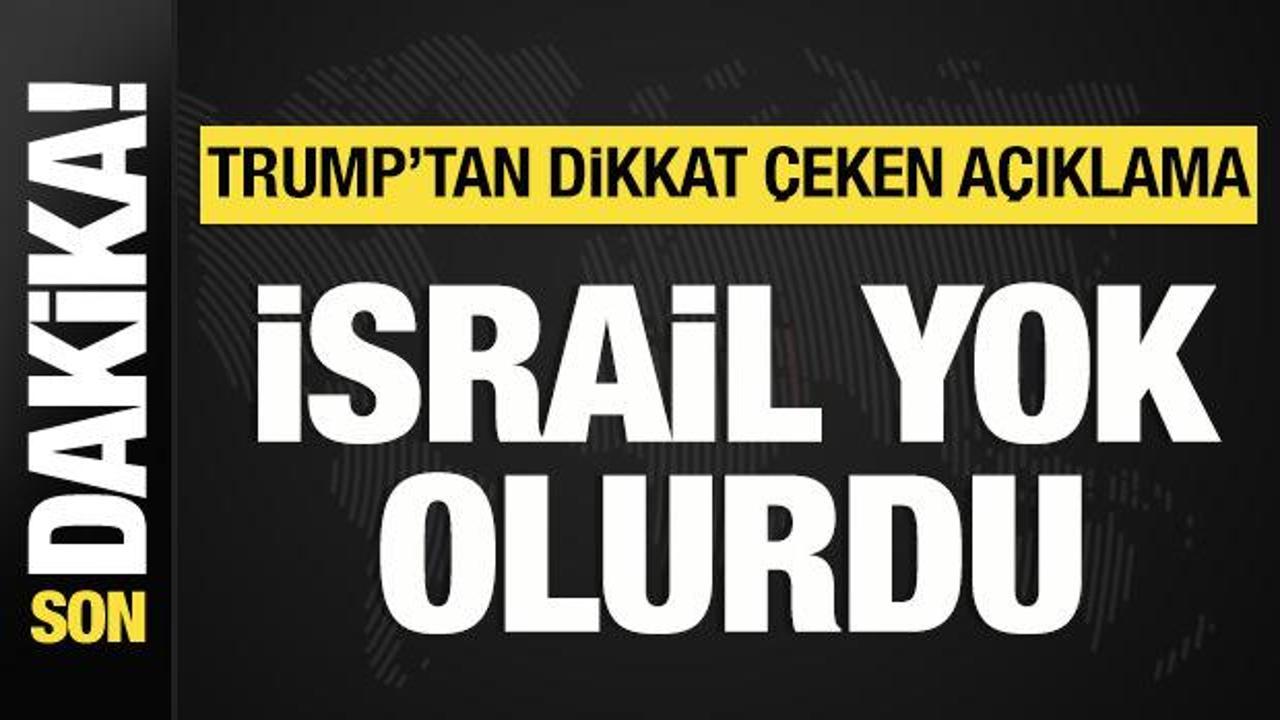 Trump: İran'ın hi&ccedil; şansı yok