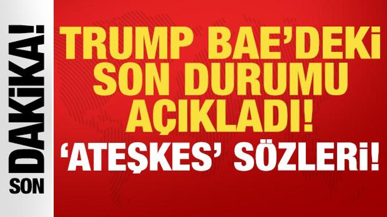 Trump’tan İran’a çok sert tepki: Yeryüzünden sileriz