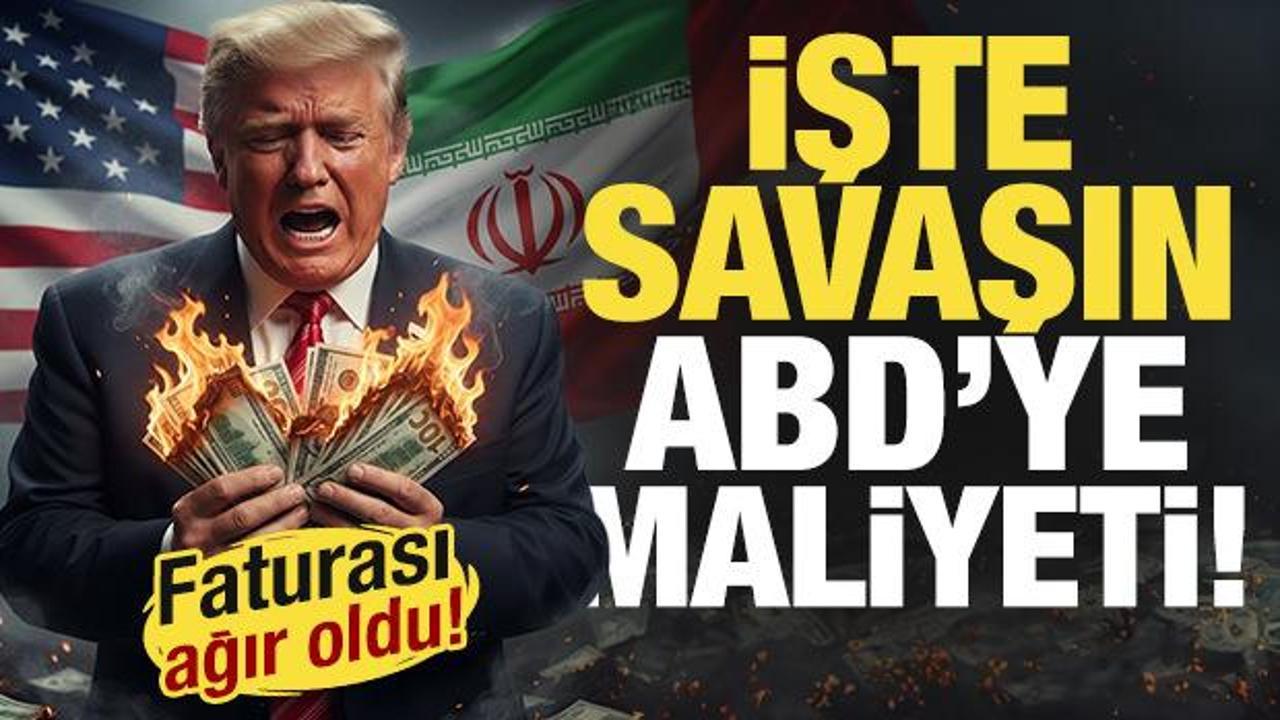 ABD-İran savaştı, faturası ağır oldu! ABD'nin toplam zararı a&ccedil;ıklandı...