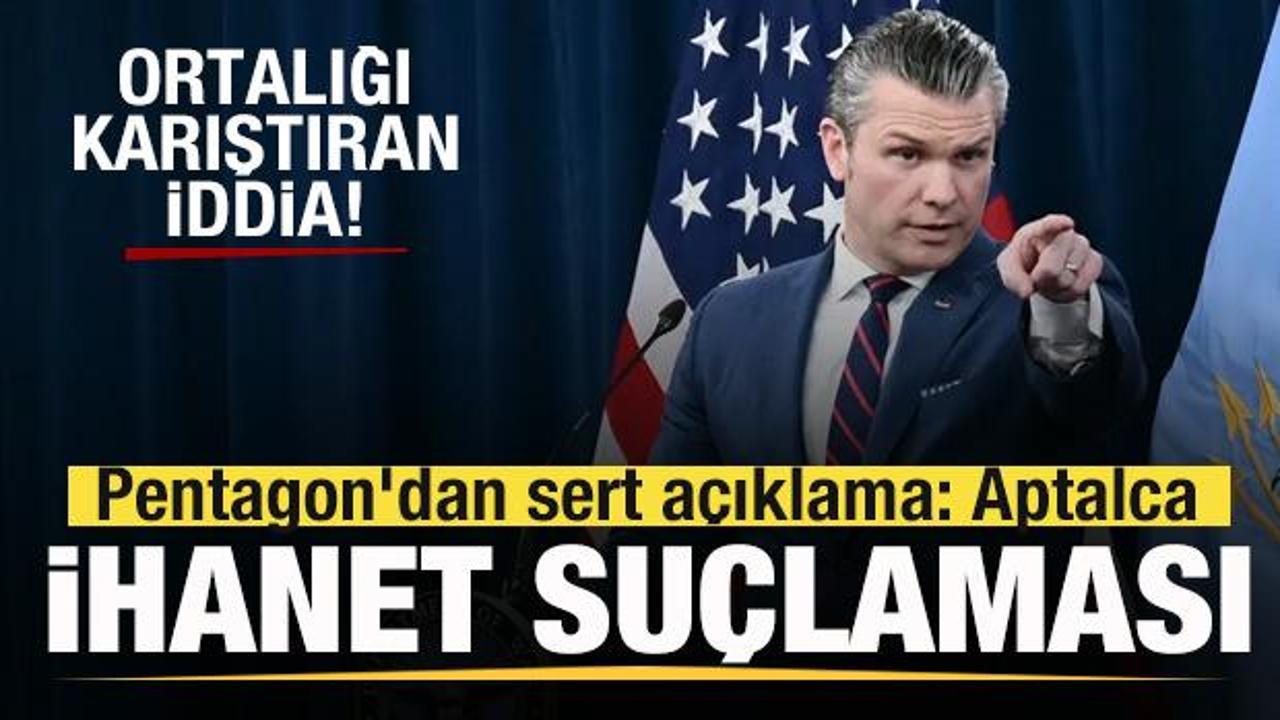 ABD’de ortalığı karıştıran iddia! Pentagon’dan sert açıklama! İhanet suçlaması